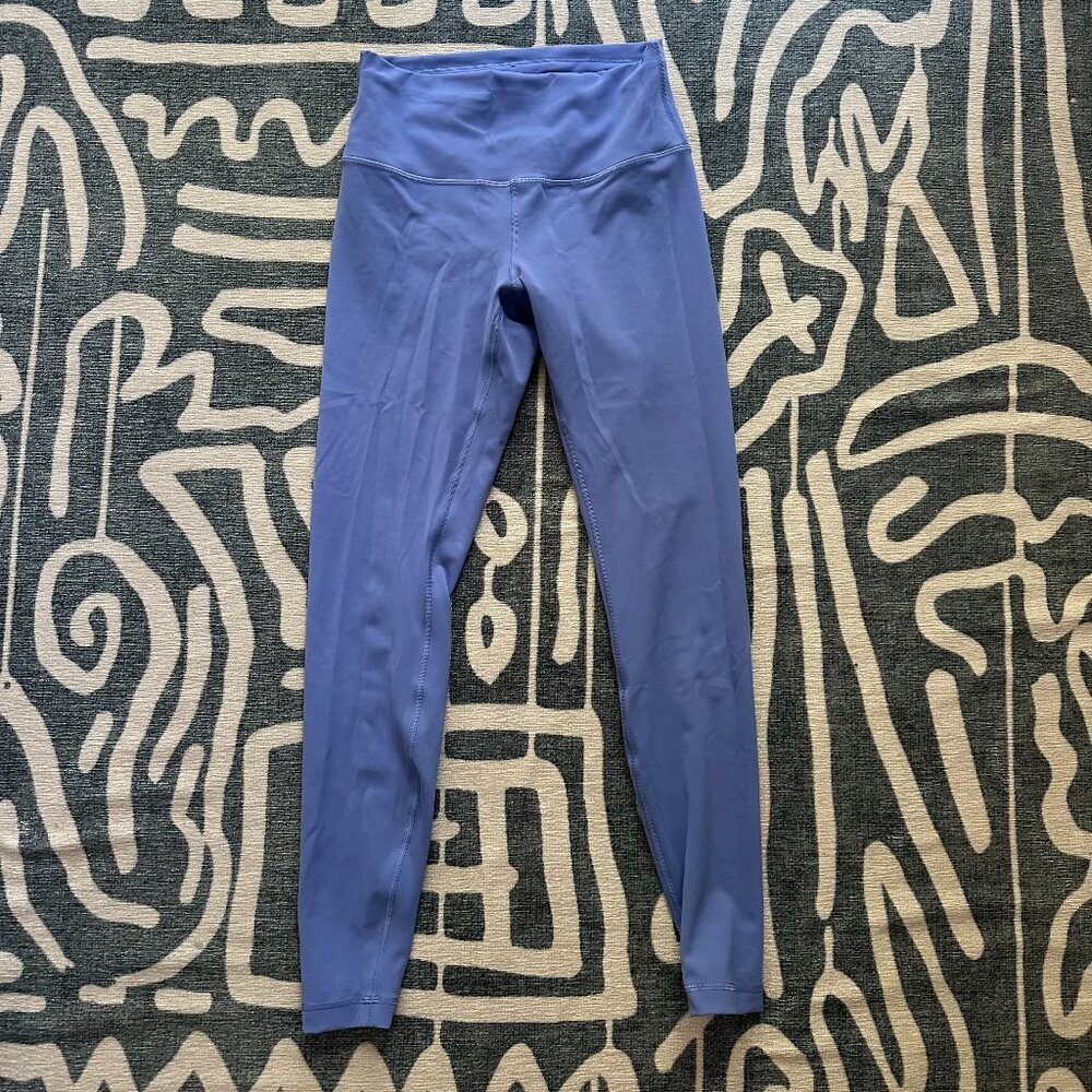 Lululemon Wunder Train High Rise Tight Blue Size 8